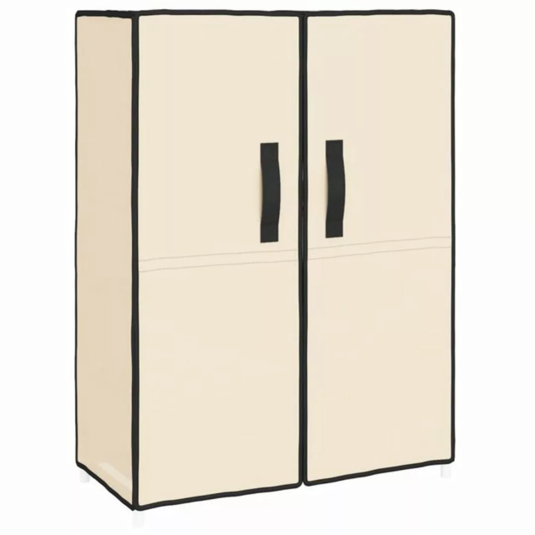 vidaXL Schuhschrank Schuhschrank Creme 60x28x90 cm Stoff günstig online kaufen