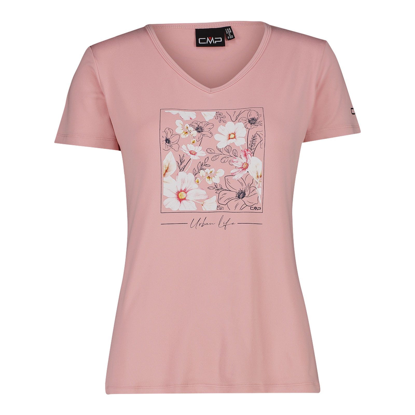 CMP Kurzarmshirt Woman T-Shirt mit Aufdruck günstig online kaufen