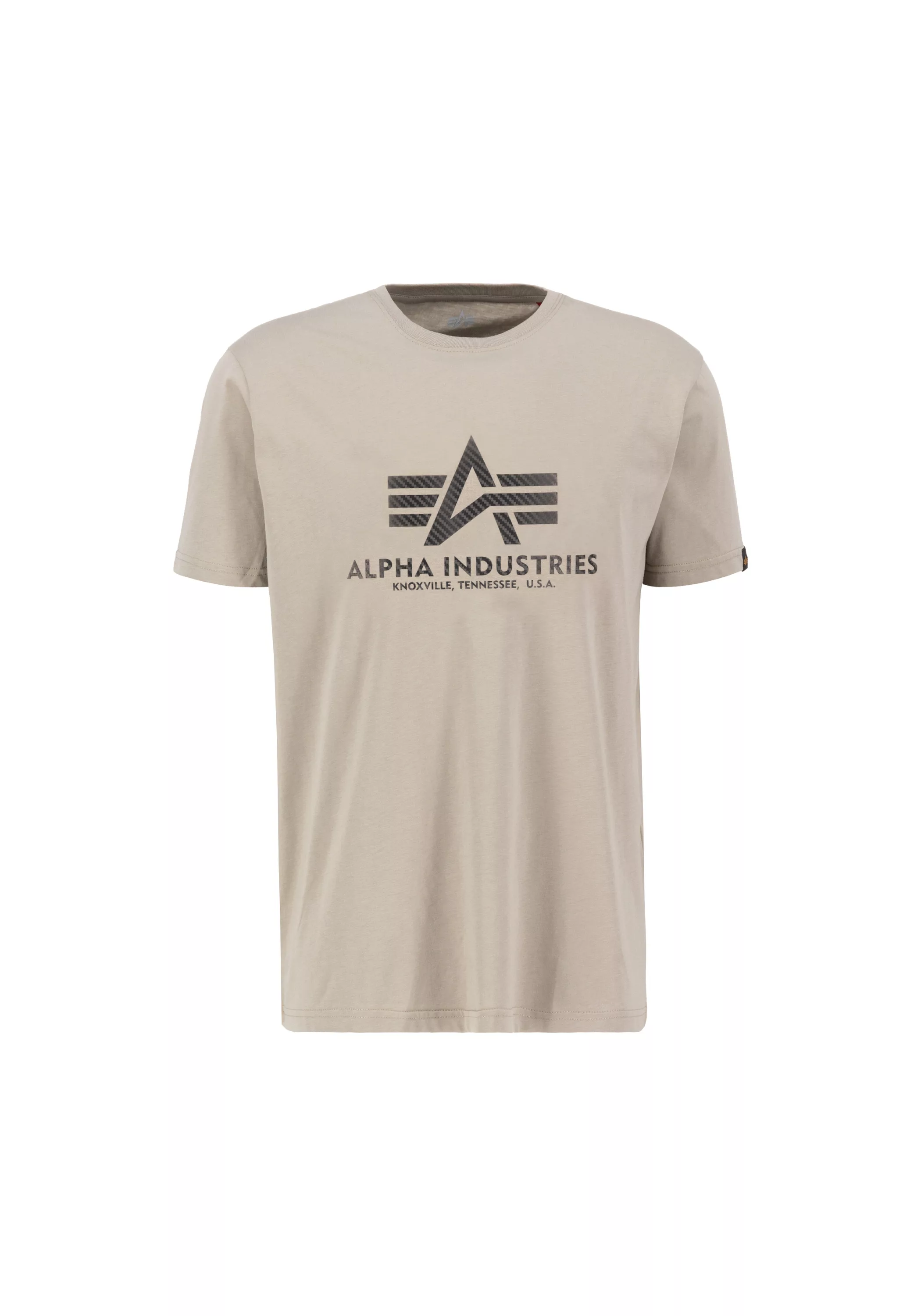 Alpha Industries T-Shirt "ALPHA INDUSTRIES Men - T-Shirts Basic T Carbon" günstig online kaufen