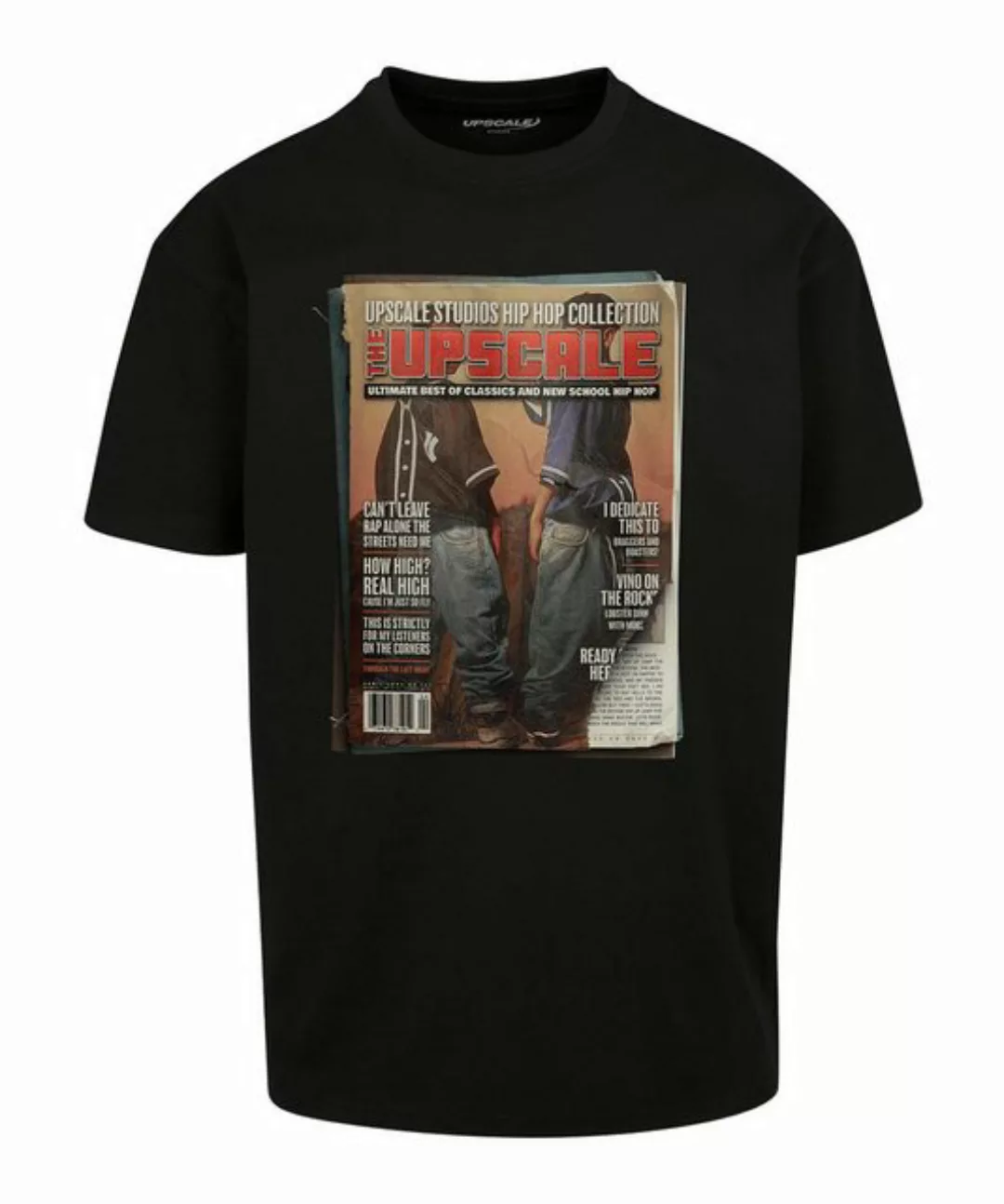 Mister Tee T-Shirt Mister Tee Upscale Magazine O T-Shirt Baumwolle günstig online kaufen