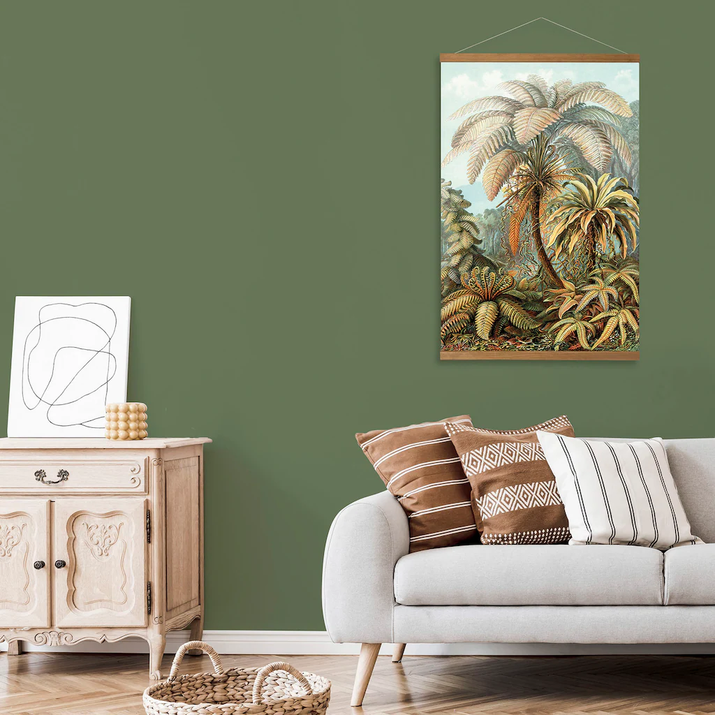 Art for the home Leinwandbild "Jungle Filicinae", (1 St.), Luxus Kakemono L günstig online kaufen