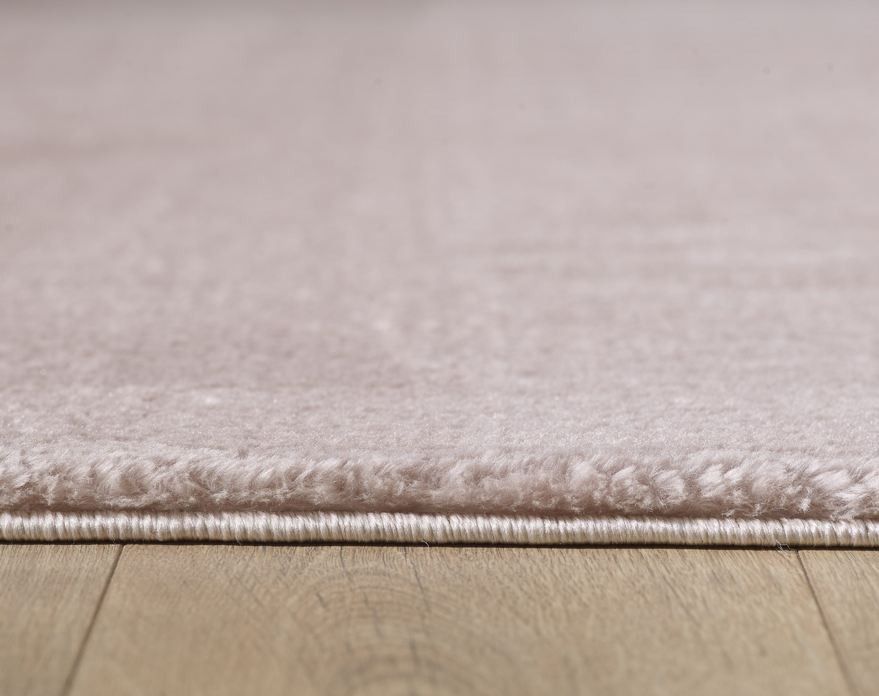 Carpettex Hochflor-Teppich Unicolor - Einfarbig, Rund, günstig online kaufen