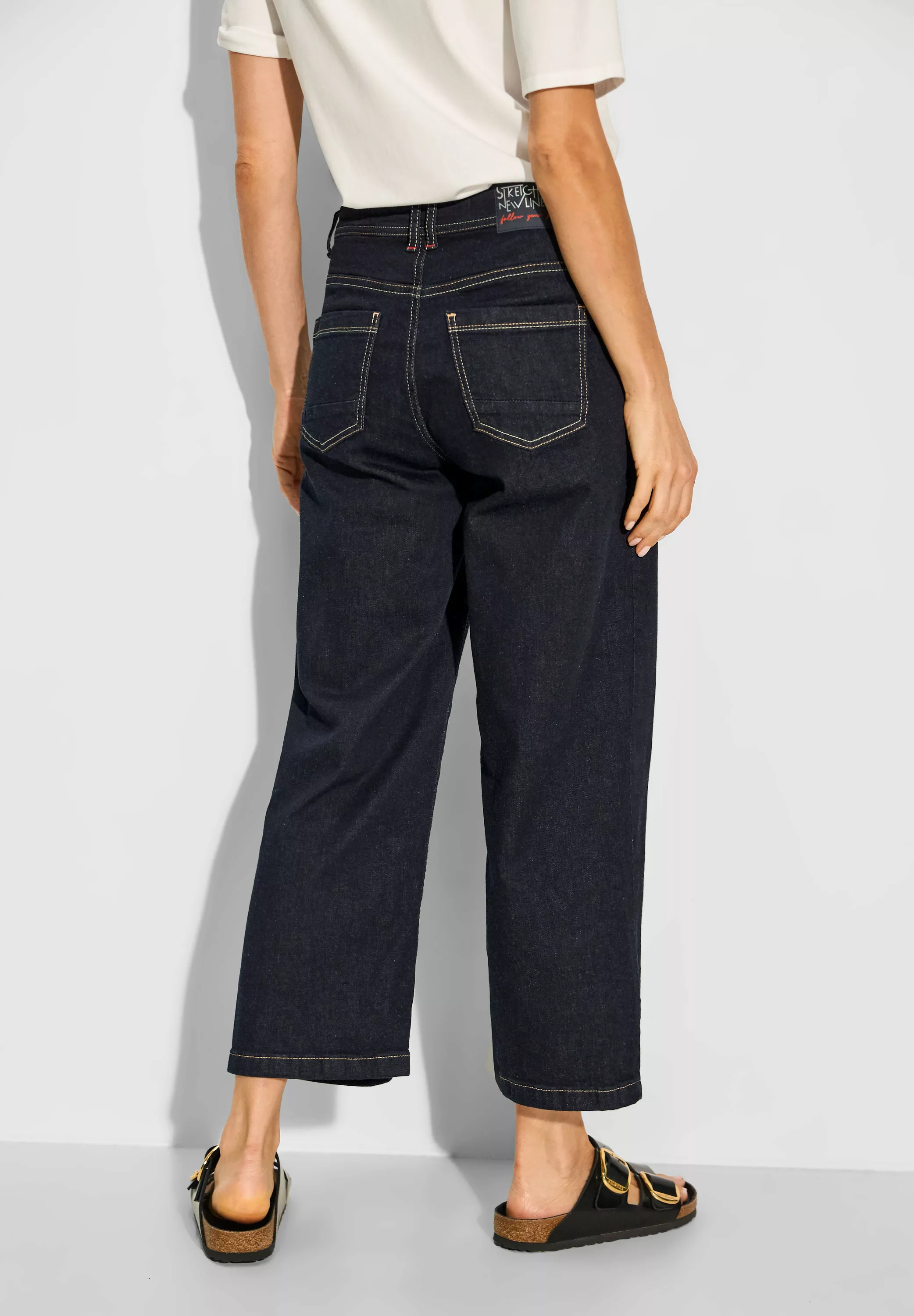 Cecil Gerade Jeans, High Waist günstig online kaufen