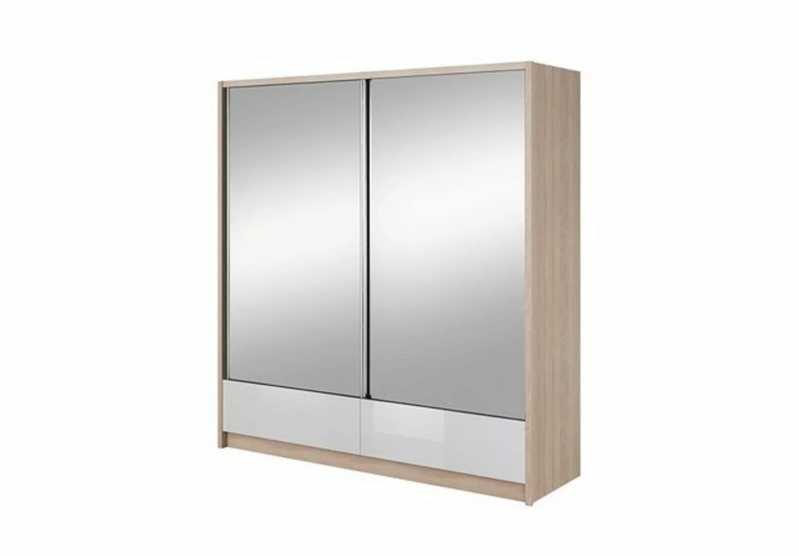 JVmoebel Kleiderschrank Garderobe Aufbewahrung 200cm Regal Schrank Archiv S günstig online kaufen