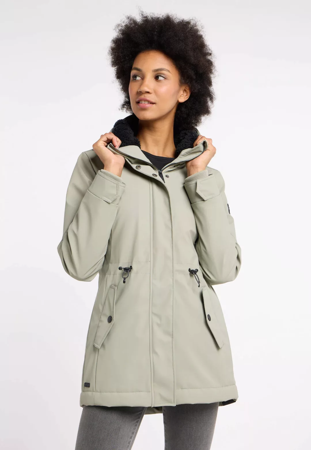 Ragwear Outdoorjacke "MONADIS RAINY WARM", mit Kapuze, wasserabweisender Pa günstig online kaufen