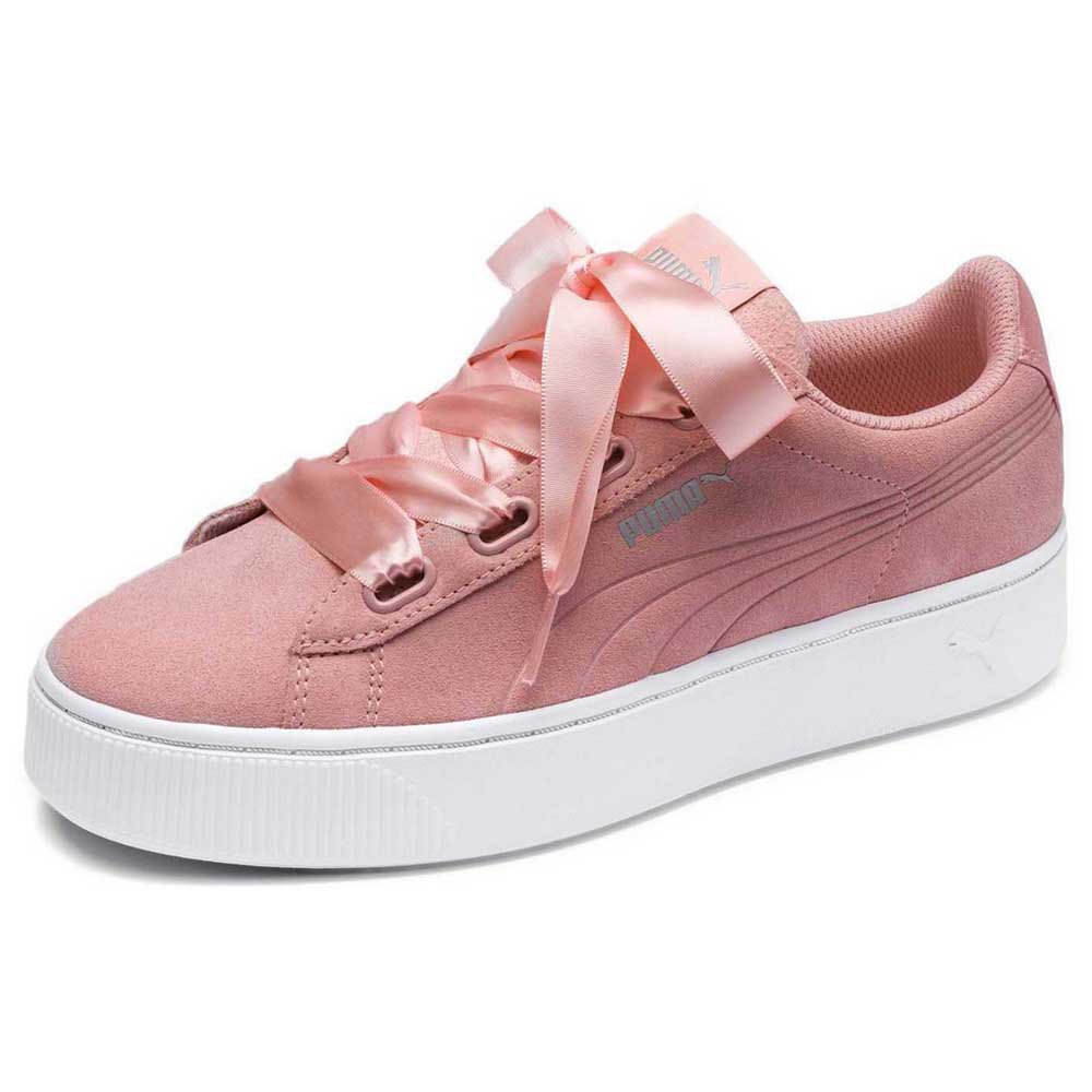 Puma Vikky Stacked Ribbon S Sportschuhe EU 37 Peach Bud günstig online kaufen