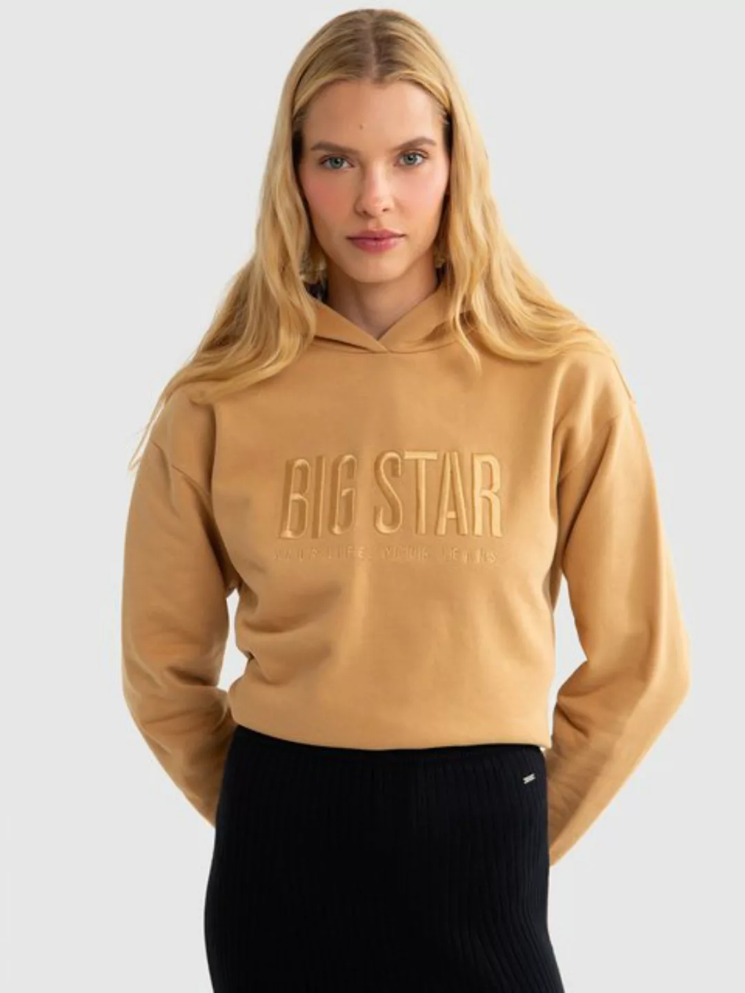 BIG STAR Kapuzensweatshirt LARISSA günstig online kaufen