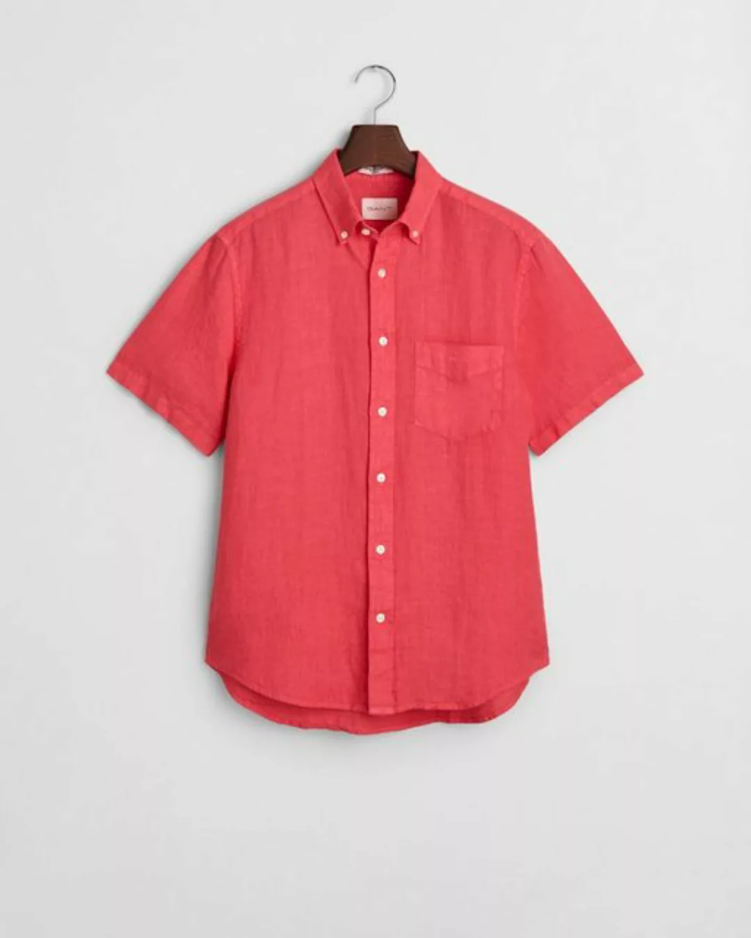 Gant Blusenshirt REG GMNT DYED LINEN SS SHIRT günstig online kaufen