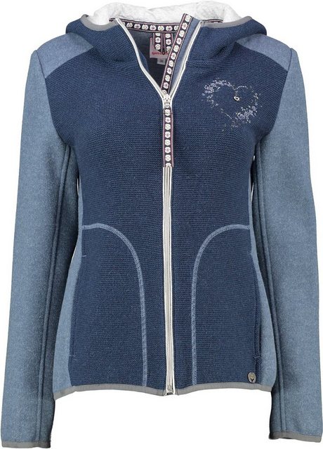 Spieth & Wensky Outdoorjacke Jacke BINZ blau grau günstig online kaufen