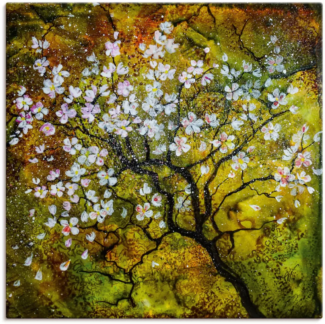 Artland Wandbild "Kirschblüte", Baumbilder, (1 St.), als Alubild, Outdoorbi günstig online kaufen