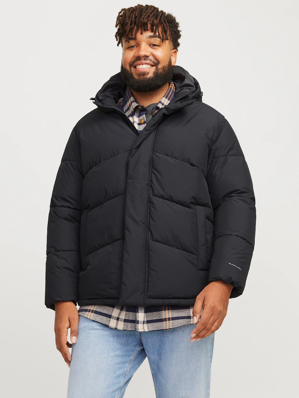 Jack & Jones PlusSize Steppjacke "JJWORLD PUFFER JACKET PLS", mit Kapuze günstig online kaufen