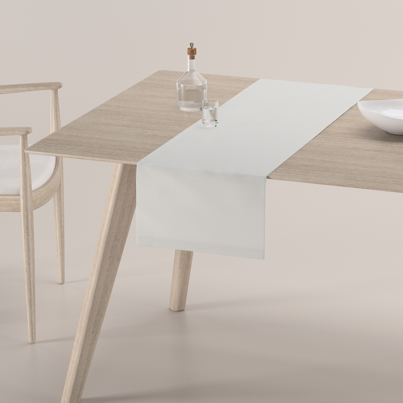 Tischläufer, altweiß, 40 x 130 cm, Leinen (159-06) günstig online kaufen