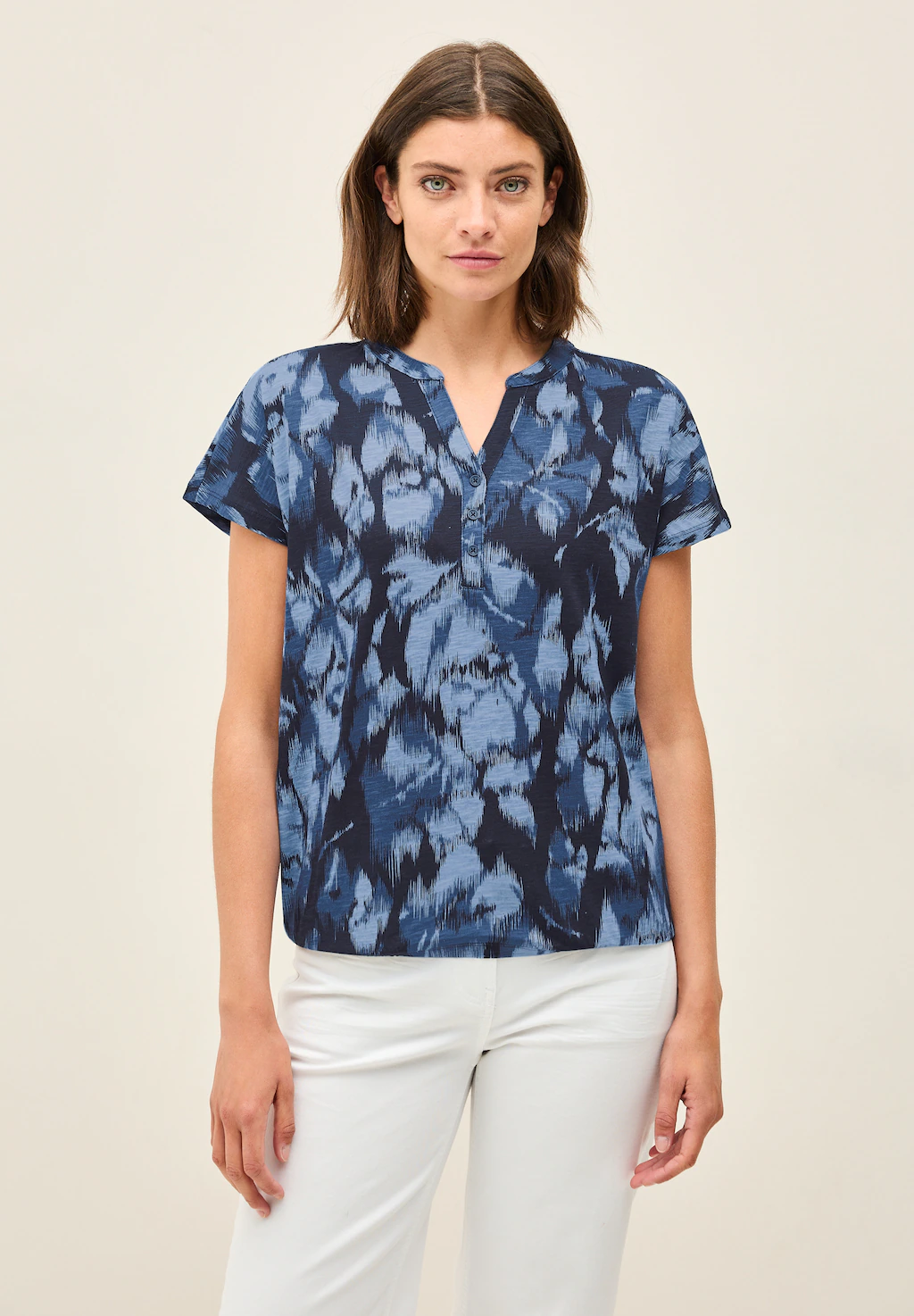 Cecil Print-Shirt, aus reiner Baumwolle günstig online kaufen