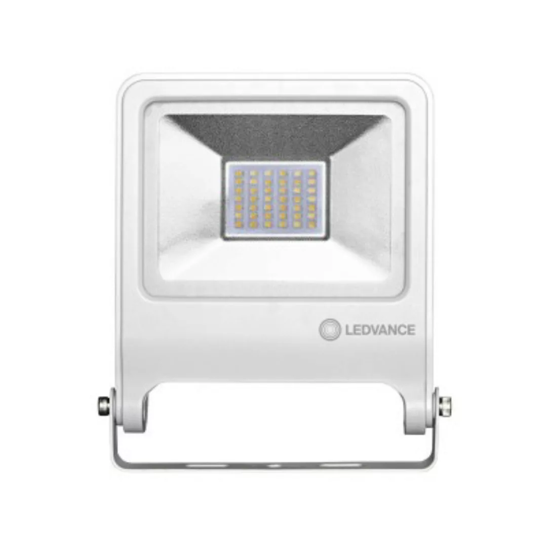 LEDVANCE ENDURA FLOOD 30 W LED Wandstrahler Warmweiß 19,3 cm Aluminium Weiß günstig online kaufen