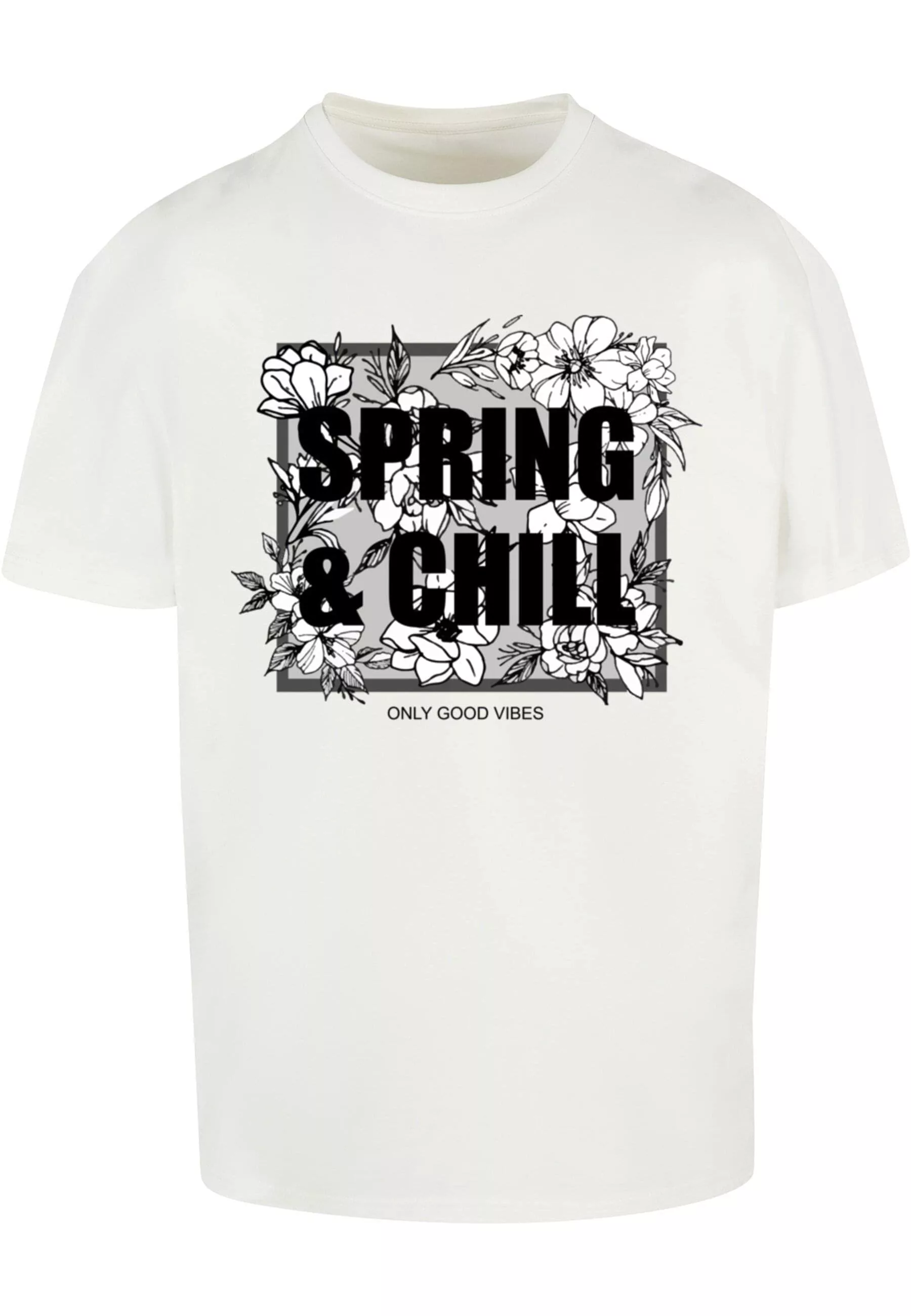 Merchcode T-Shirt Merchcode Herren Spring And Chill Heavy Oversized Tee (1- günstig online kaufen