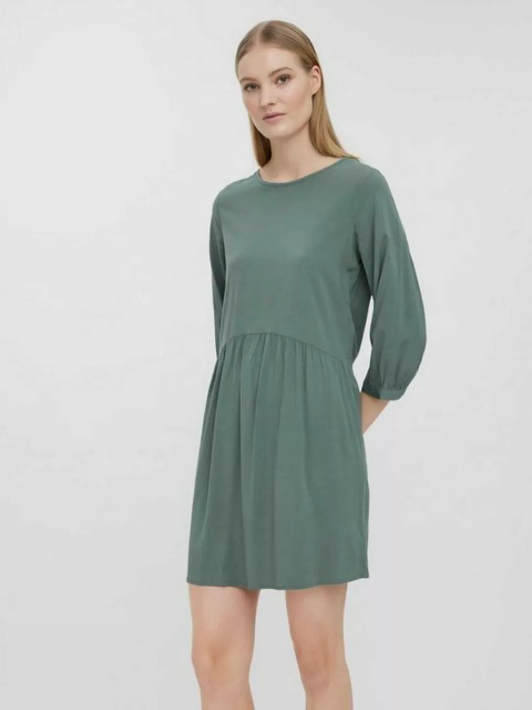 Vero Moda Jerseykleid Becca (1-tlg) Drapiert/gerafft günstig online kaufen