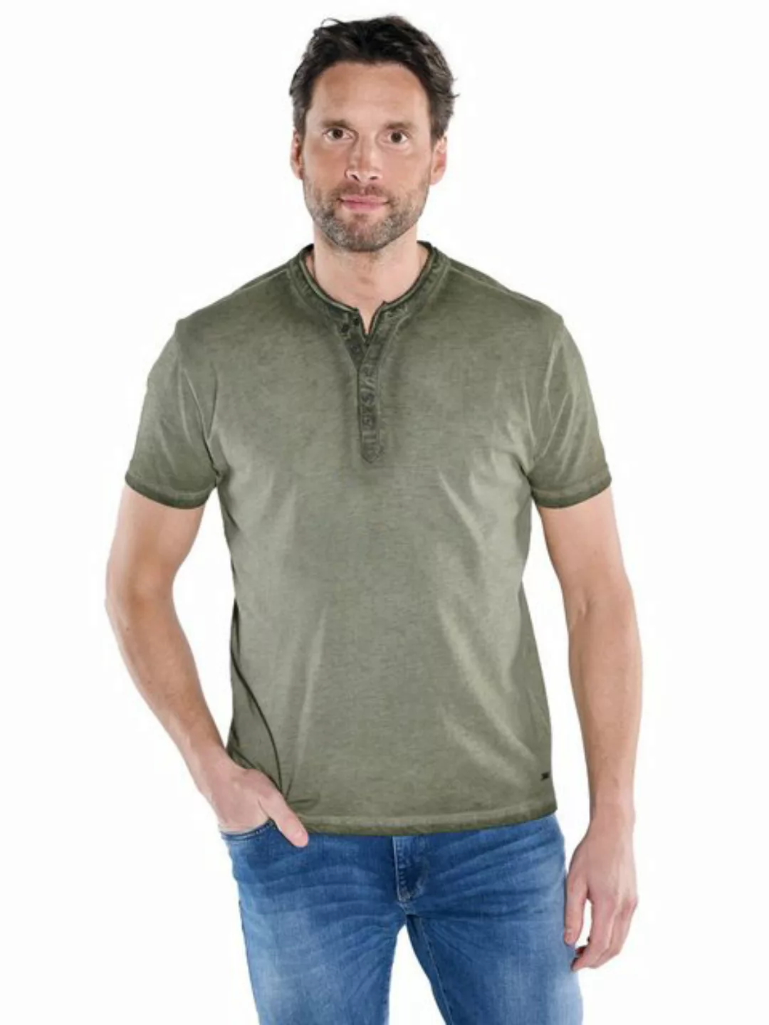 Engbers T-Shirt Henley-Shirt uni günstig online kaufen