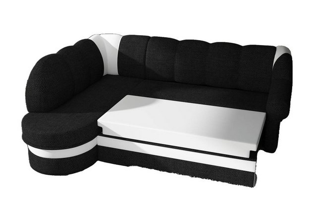 JVmoebel Ecksofa Funktions Couch Schlafsofa Sofa Polster Wohnzimmer Ecksofa günstig online kaufen