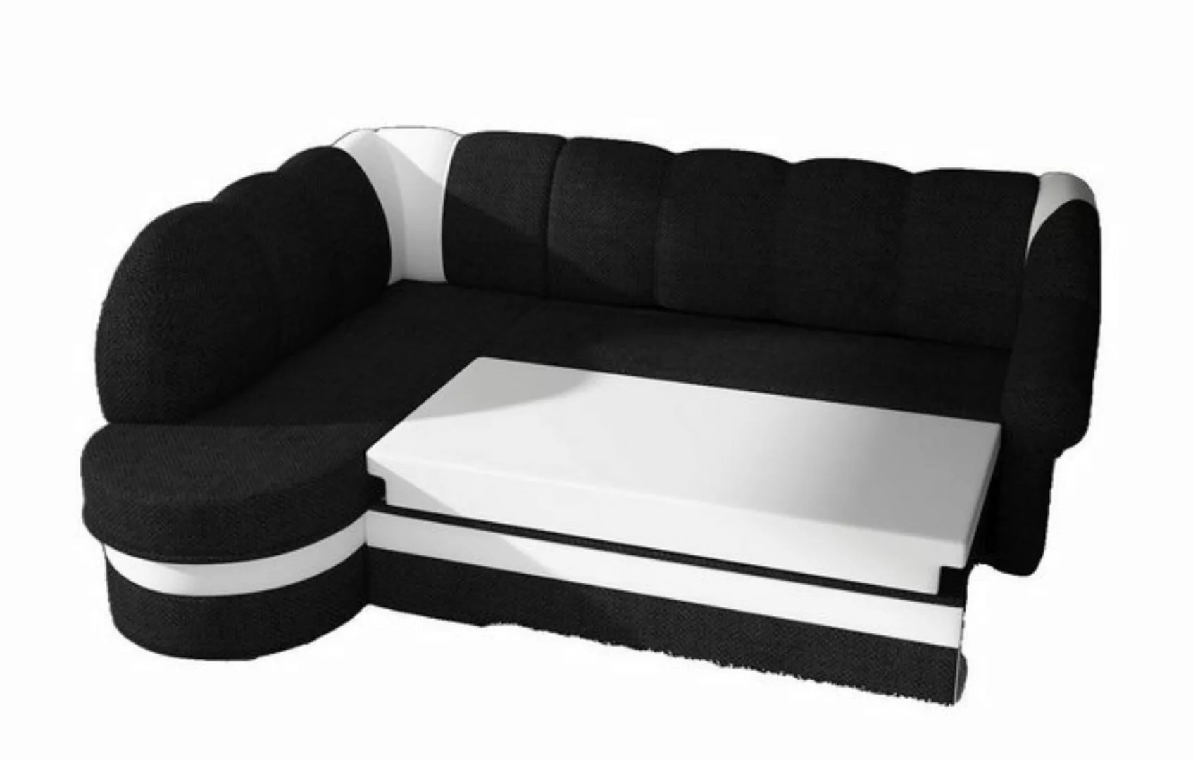 JVmoebel Ecksofa Funktions Couch Schlafsofa Sofa Polster Wohnzimmer Ecksofa günstig online kaufen