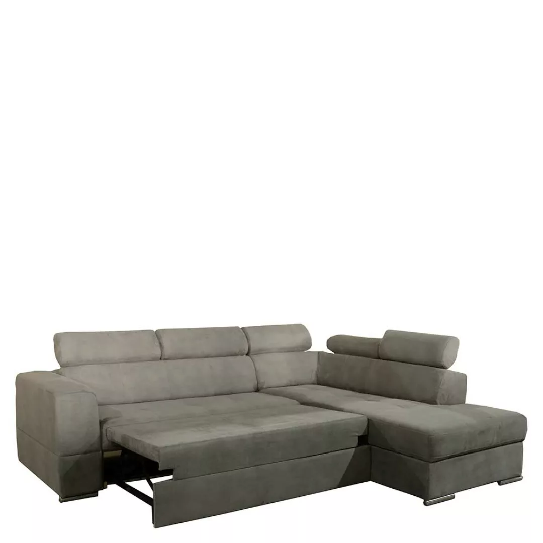 Moderne Schlafcouch mit verstellbaren Kopfstützen 47 cm Sitzhöhe günstig online kaufen