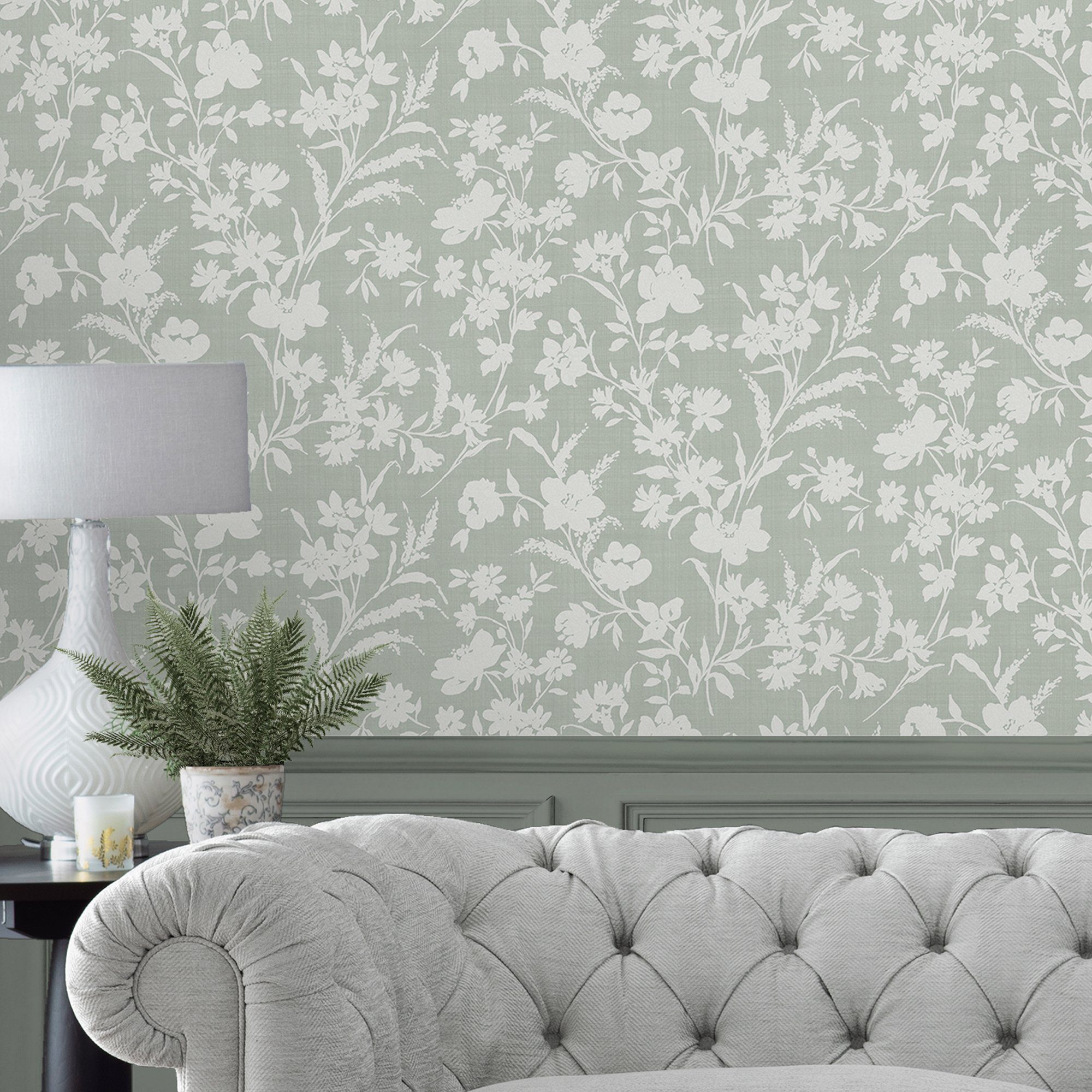 LAURA ASHLEY Vliestapete Rye, texturiert, (1 günstig online kaufen
