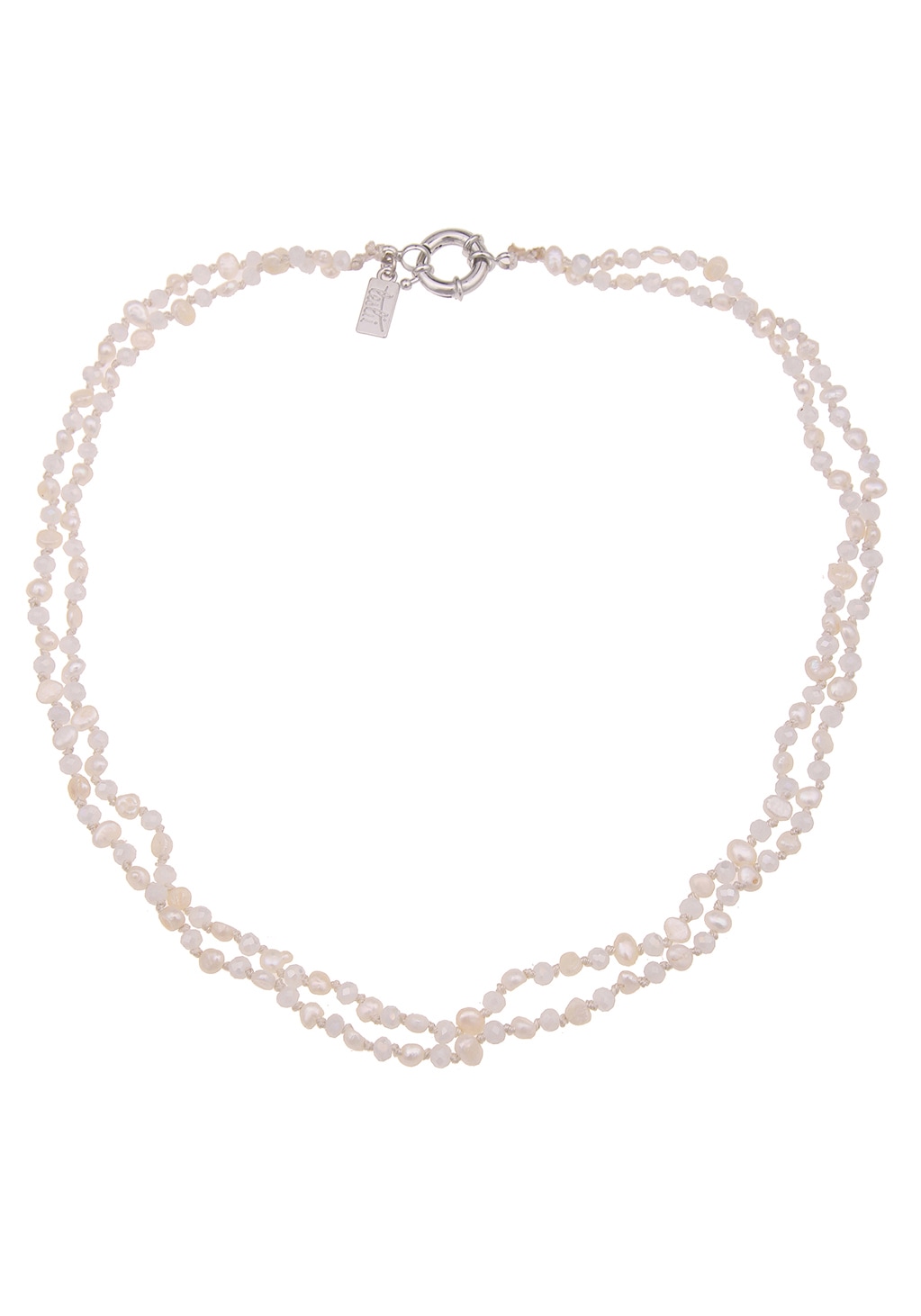 leslii Kette ohne Anhänger "Perlenkette, 210119489", mit Süßwasserzuchtperl günstig online kaufen