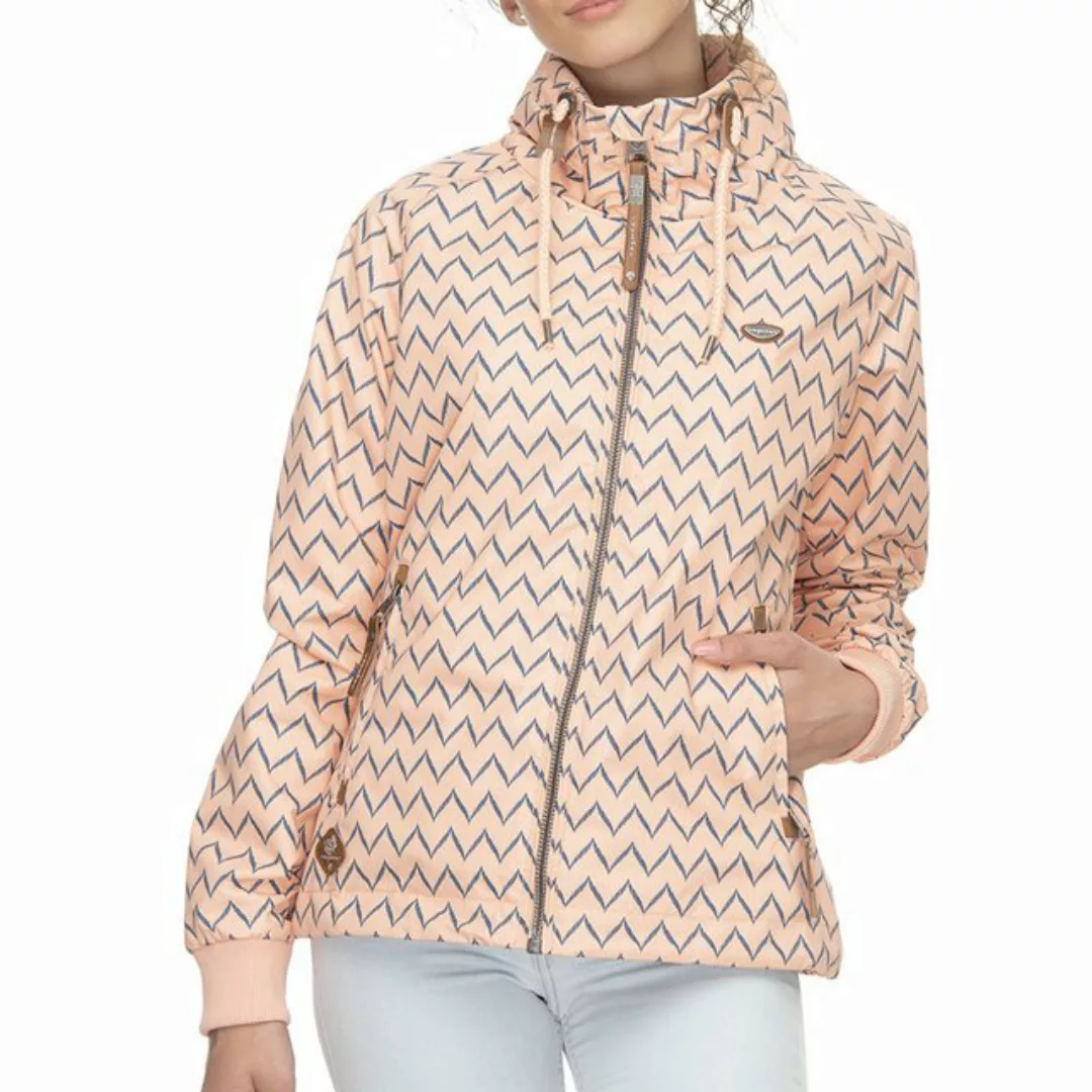 Ragwear Allwetterjacke Ragwear Apoli Zig Zag Jacket Peach S günstig online kaufen