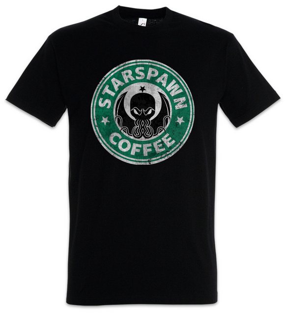 Urban Backwoods Print-Shirt Starspawn Coffee Herren T-Shirt Arkham Lovecraf günstig online kaufen