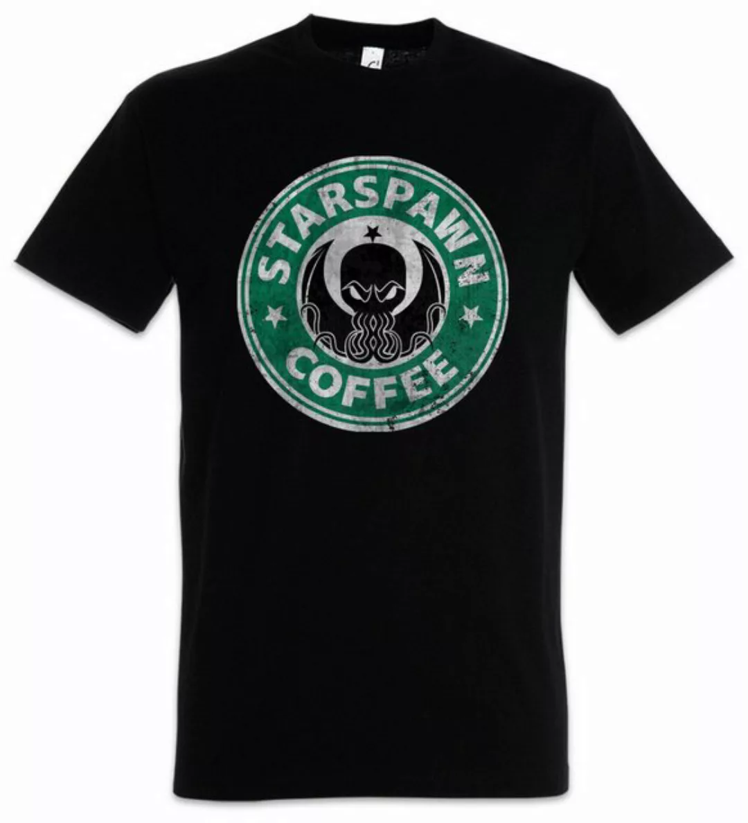 Urban Backwoods Print-Shirt Starspawn Coffee Herren T-Shirt Arkham Lovecraf günstig online kaufen