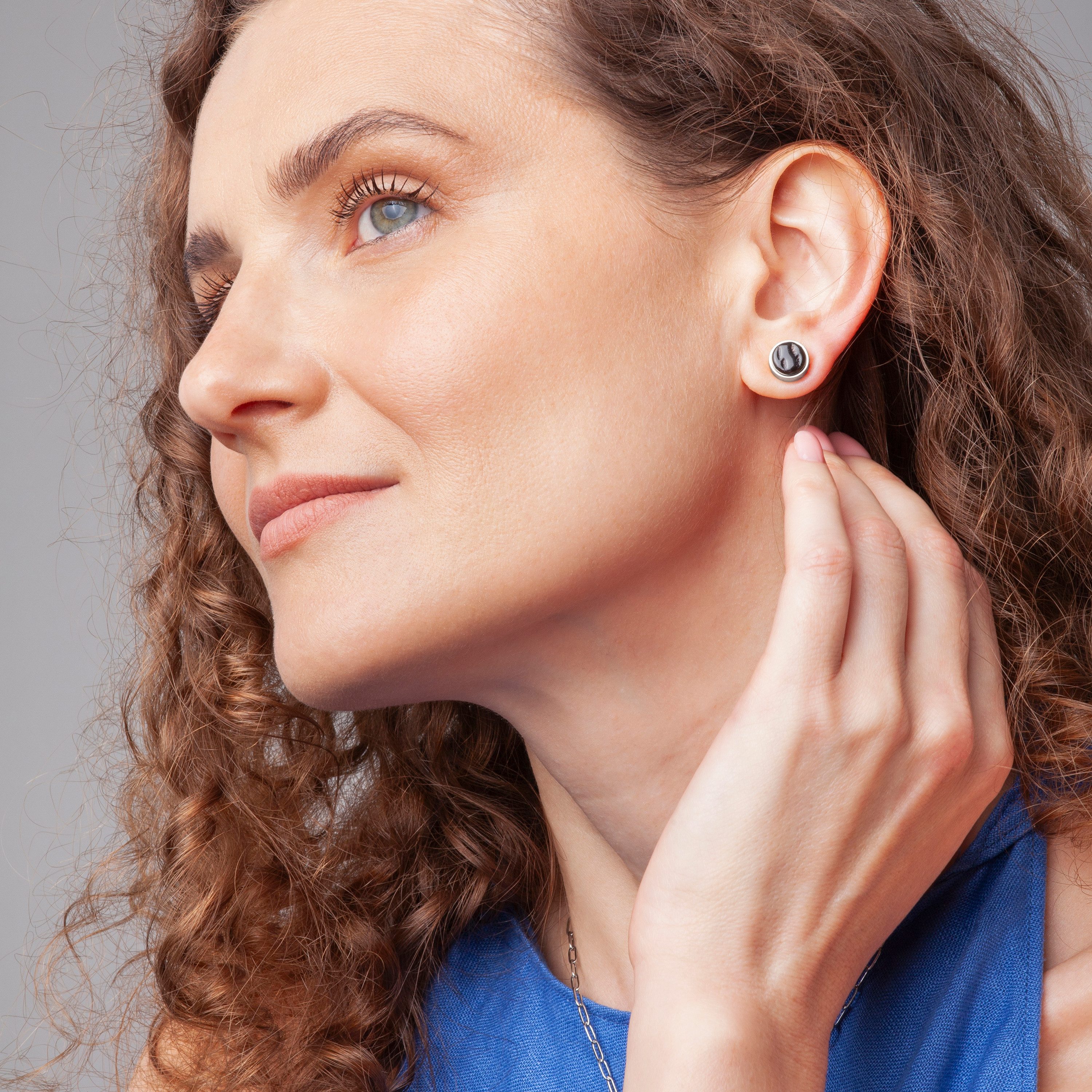 ALEXASCHA Paar Ohrstecker mit Ohrklemme Edelstahl günstig online kaufen