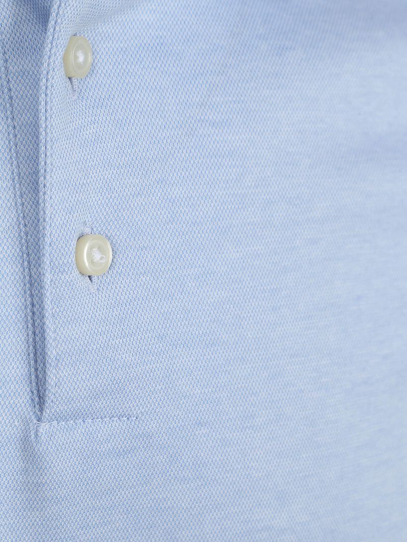 Desoto Longsleeve Poloshirt Essential Hellblau - Größe S günstig online kaufen