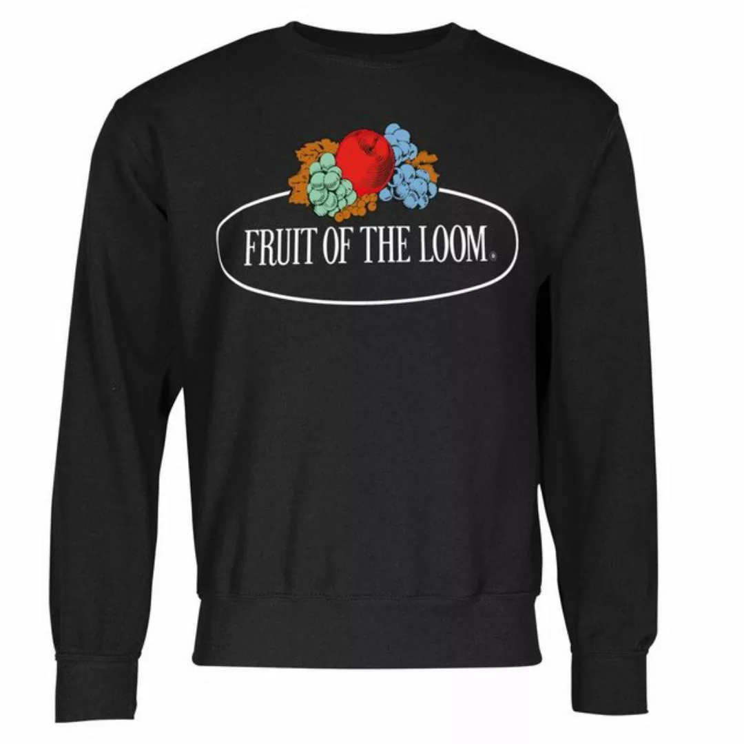 Fruit of the Loom Sweatshirt Sweatshirt mit Vintage-Logo günstig online kaufen