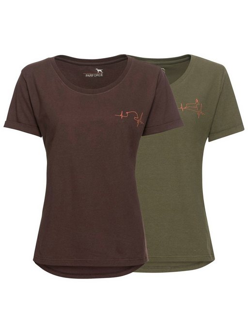 Parforce T-Shirt Damen 2er-Set T-Shirts Heartbeat günstig online kaufen