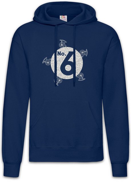 Urban Backwoods Hoodie No. 6 Herren Hoodie The Fun TV Prisoner Number Butle günstig online kaufen