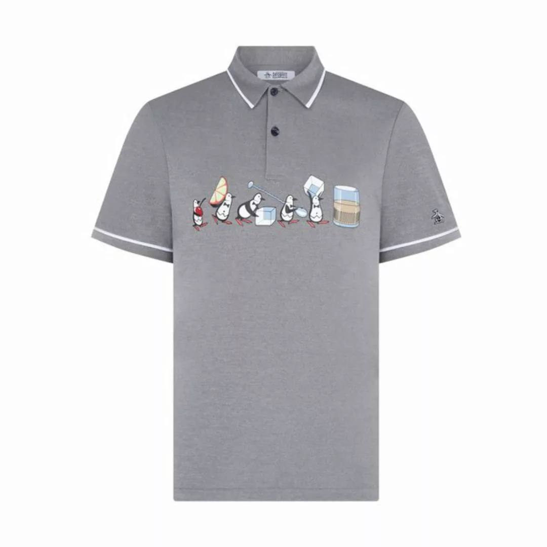 Original Penguin Poloshirt Penguin Golf Polo Bareback Pete Ox Grau Herren S günstig online kaufen