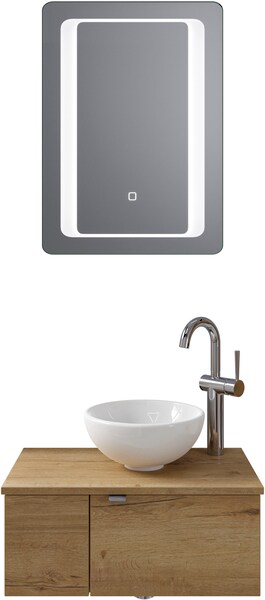 Saphir Badmöbel-Set "Serie 6915", (4 St.), Gäste-Bad, 61 cm breit, mit LED- günstig online kaufen
