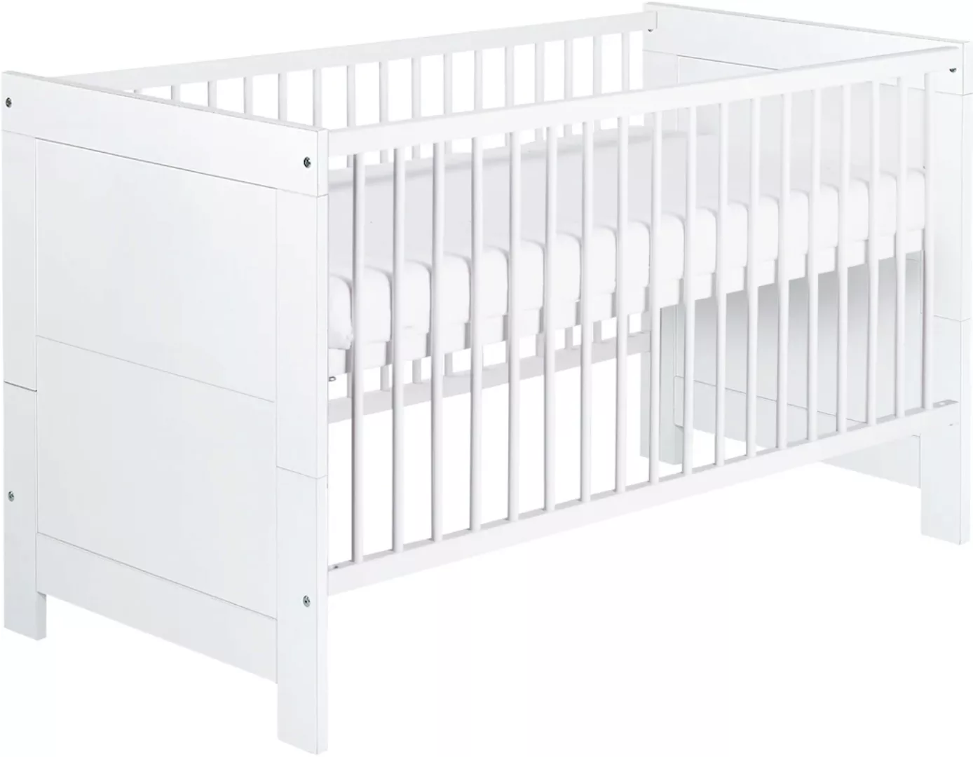 Schardt Babyzimmer-Komplettset »Nordic White«, (Set, 3 St., Kinderbett, Sch günstig online kaufen