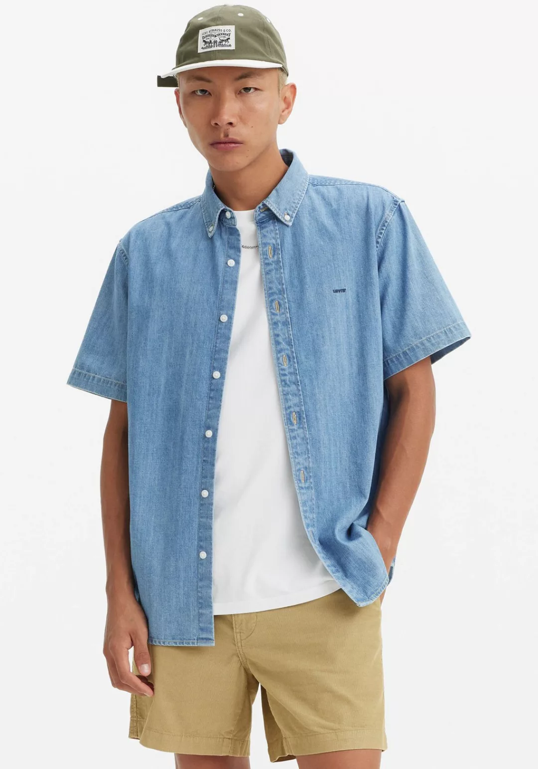 Levis Jeanshemd "SS AUTHENTIC BUTTON DOWN" günstig online kaufen