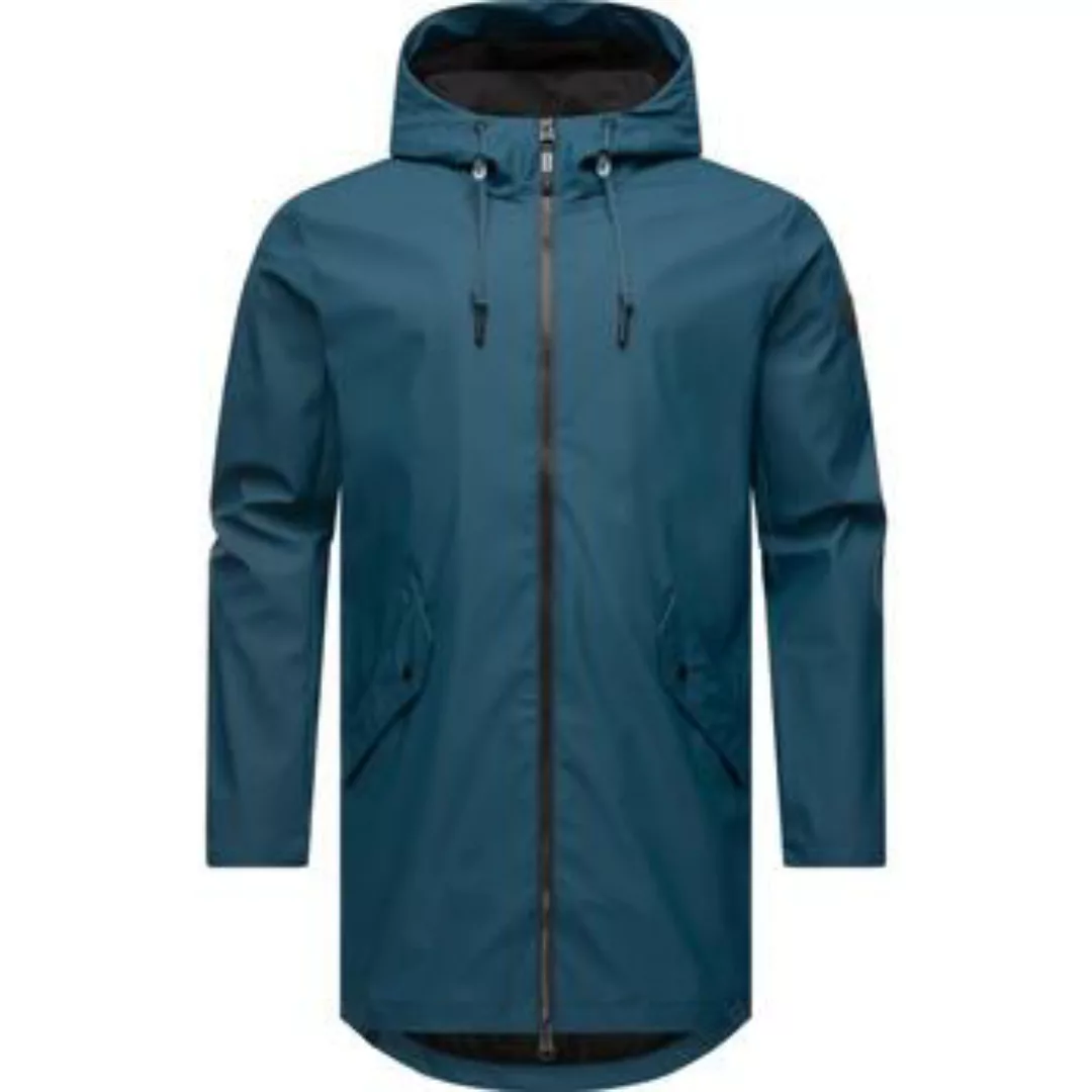 Ragwear Regenmantel "Sanwoy", Lange, wasserdichte Herren Regenjacke mit Kap günstig online kaufen