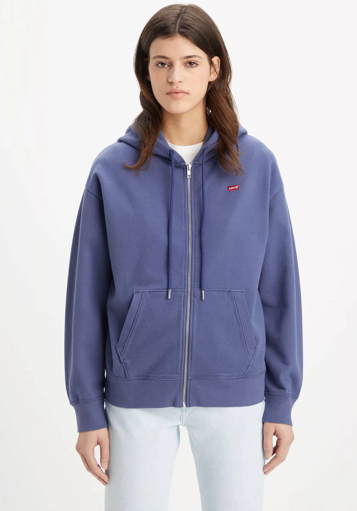 Levis Sweatjacke "STANDARD ZIP HOODIE", mit Logo auf der Brust günstig online kaufen