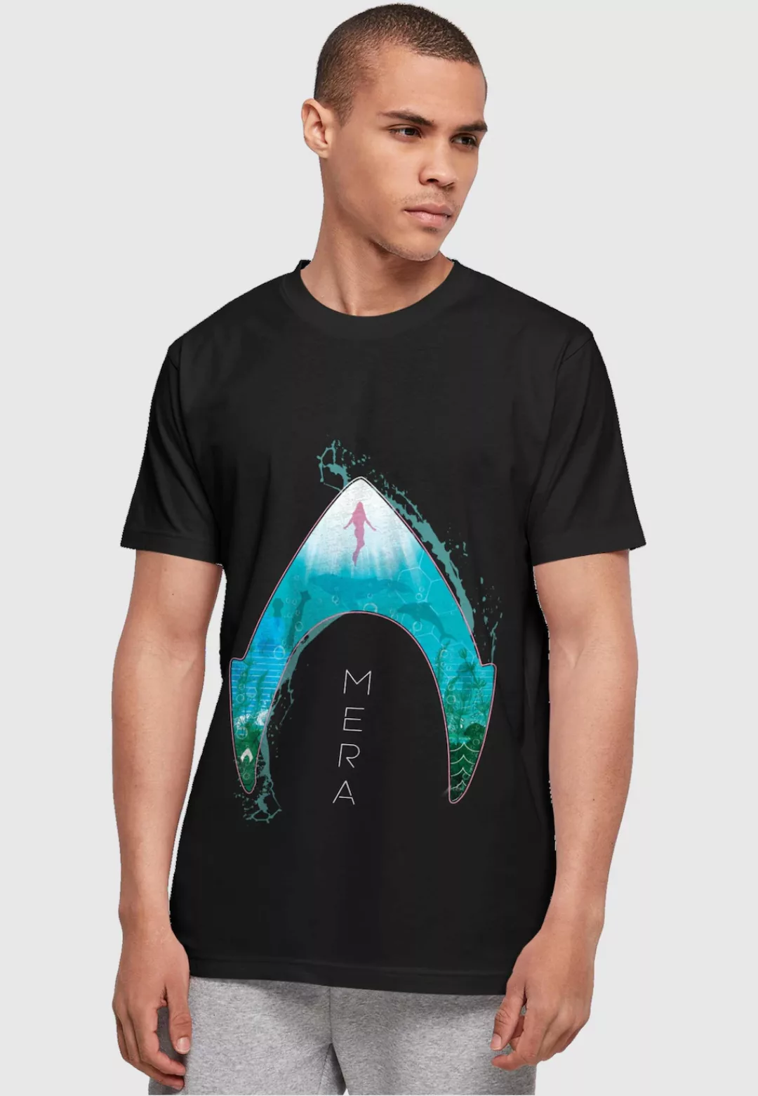 ABSOLUTE CULT T-Shirt "ABSOLUTE CULT Herren Aquaman - Mera Ocean Logo T-Shi günstig online kaufen