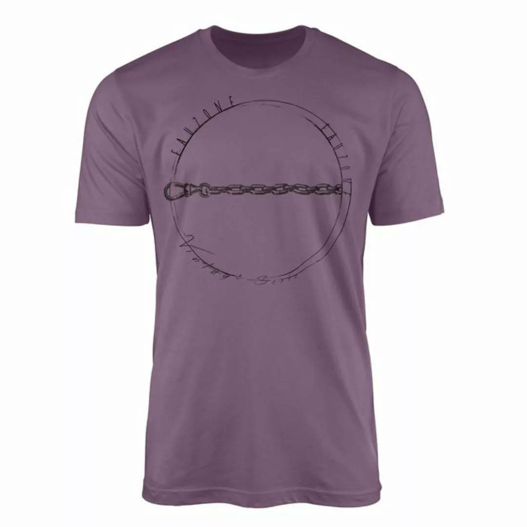 Sinus Art T-Shirt Vintage Herren T-Shirt Eisenkette günstig online kaufen
