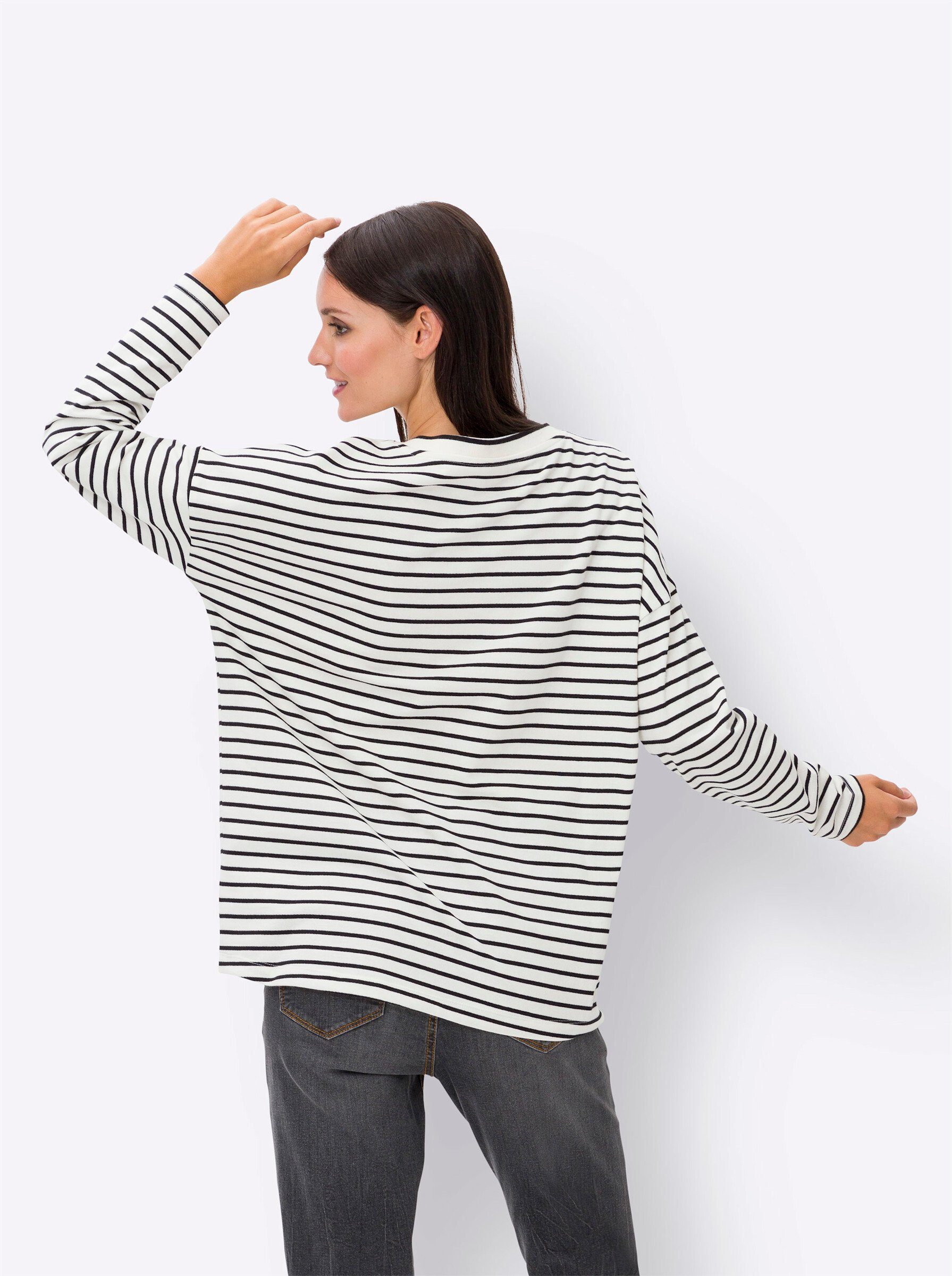 heine Langarmshirt "Ringelshirt", (1 tlg.) günstig online kaufen