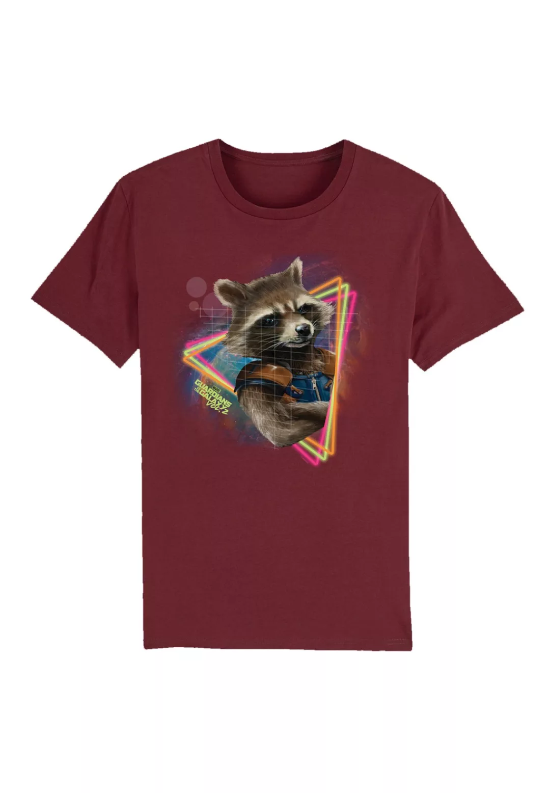 F4NT4STIC T-Shirt "Marvel Guardians of the Galaxy Neon Rocket", Premium Qua günstig online kaufen