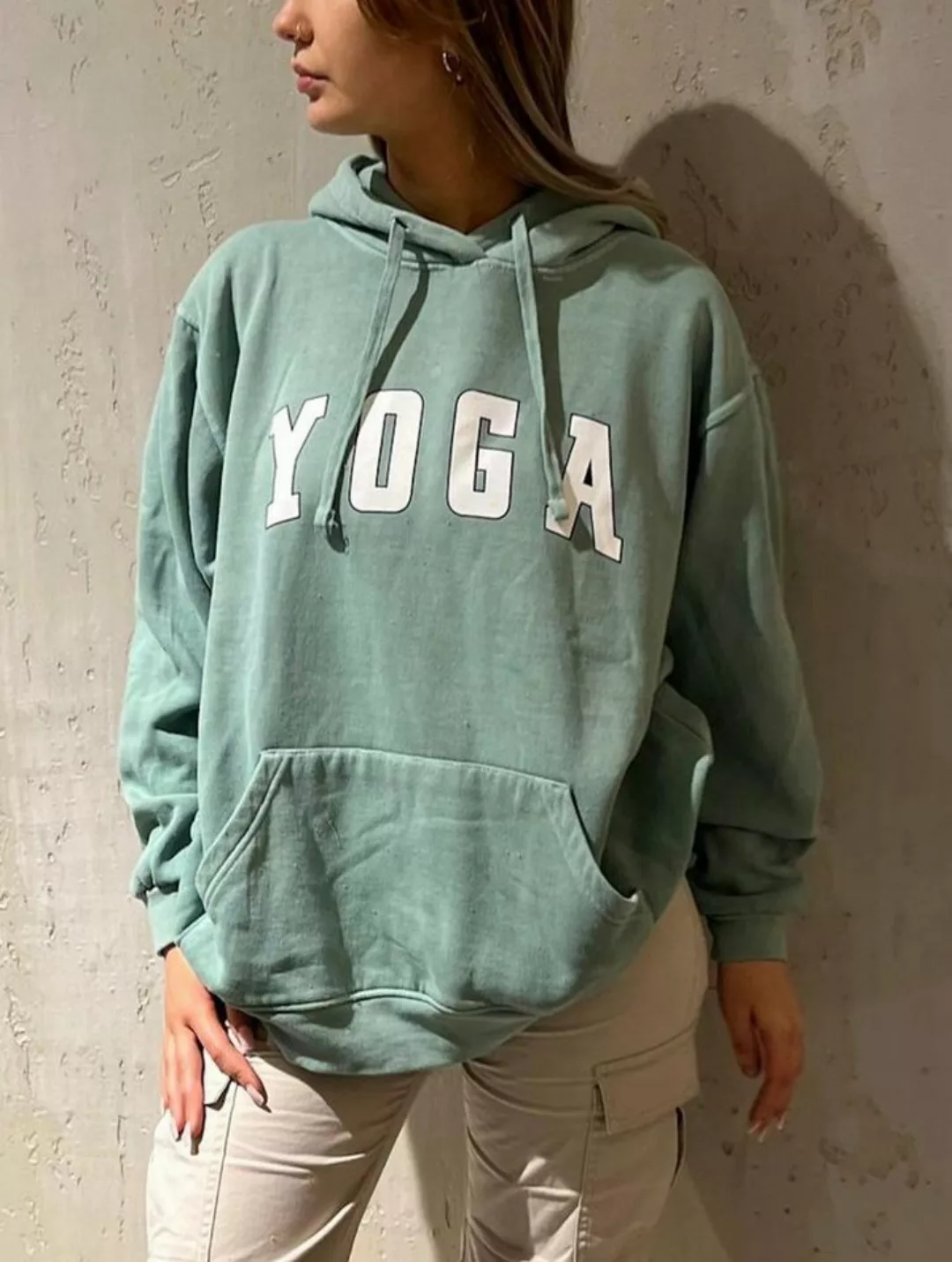 Worldclassca Hoodie Worldclassca Oversized Hoodie YOGA Kapuzenpullover Wash günstig online kaufen