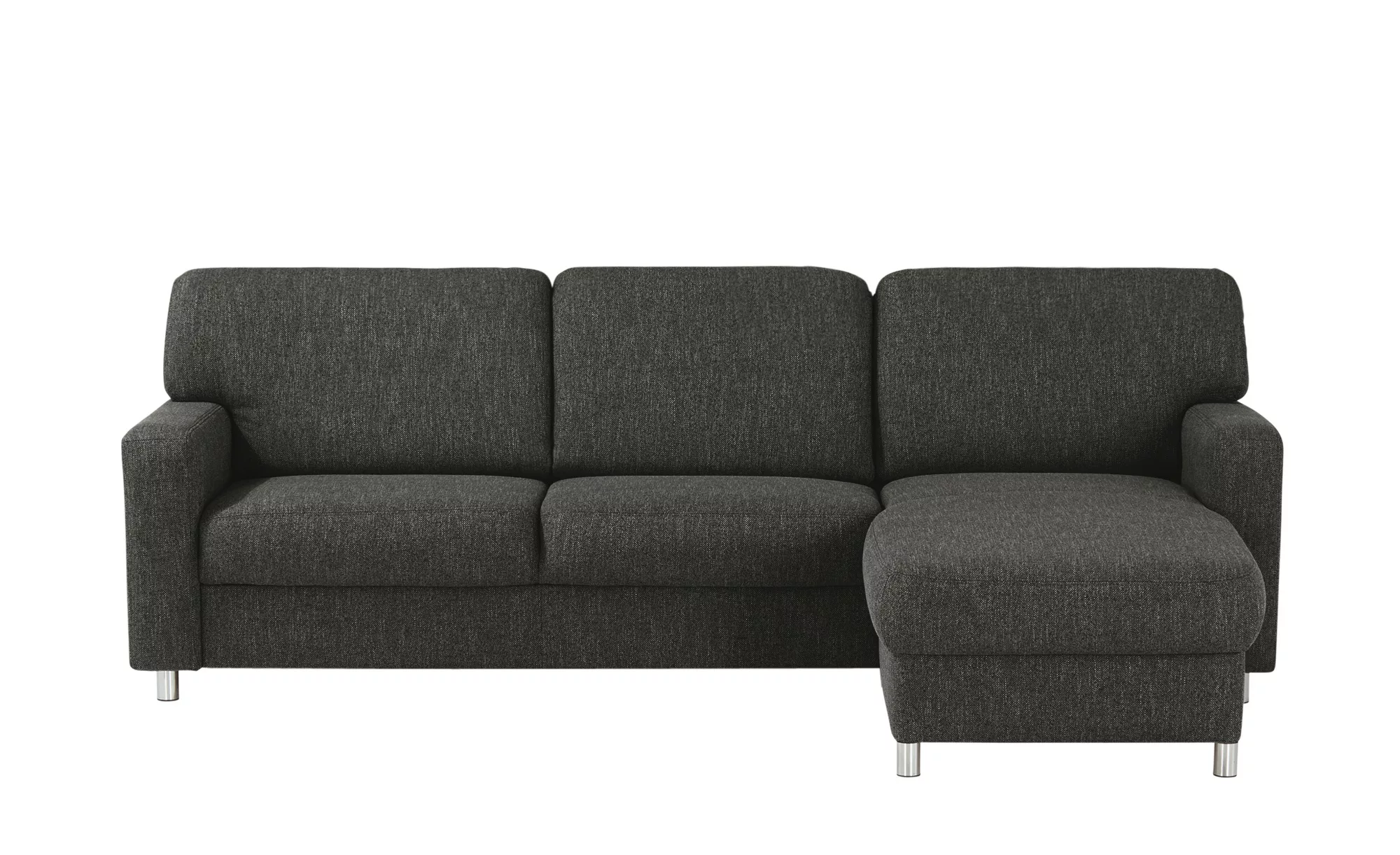 smart Ecksofa  Valencia - schwarz - 90 cm - Polstermöbel > Sofas > Ecksofas günstig online kaufen