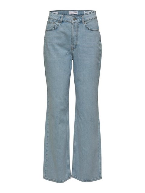 SELECTED FEMME Weite Jeans ALICE (1-tlg) Plain/ohne Details günstig online kaufen