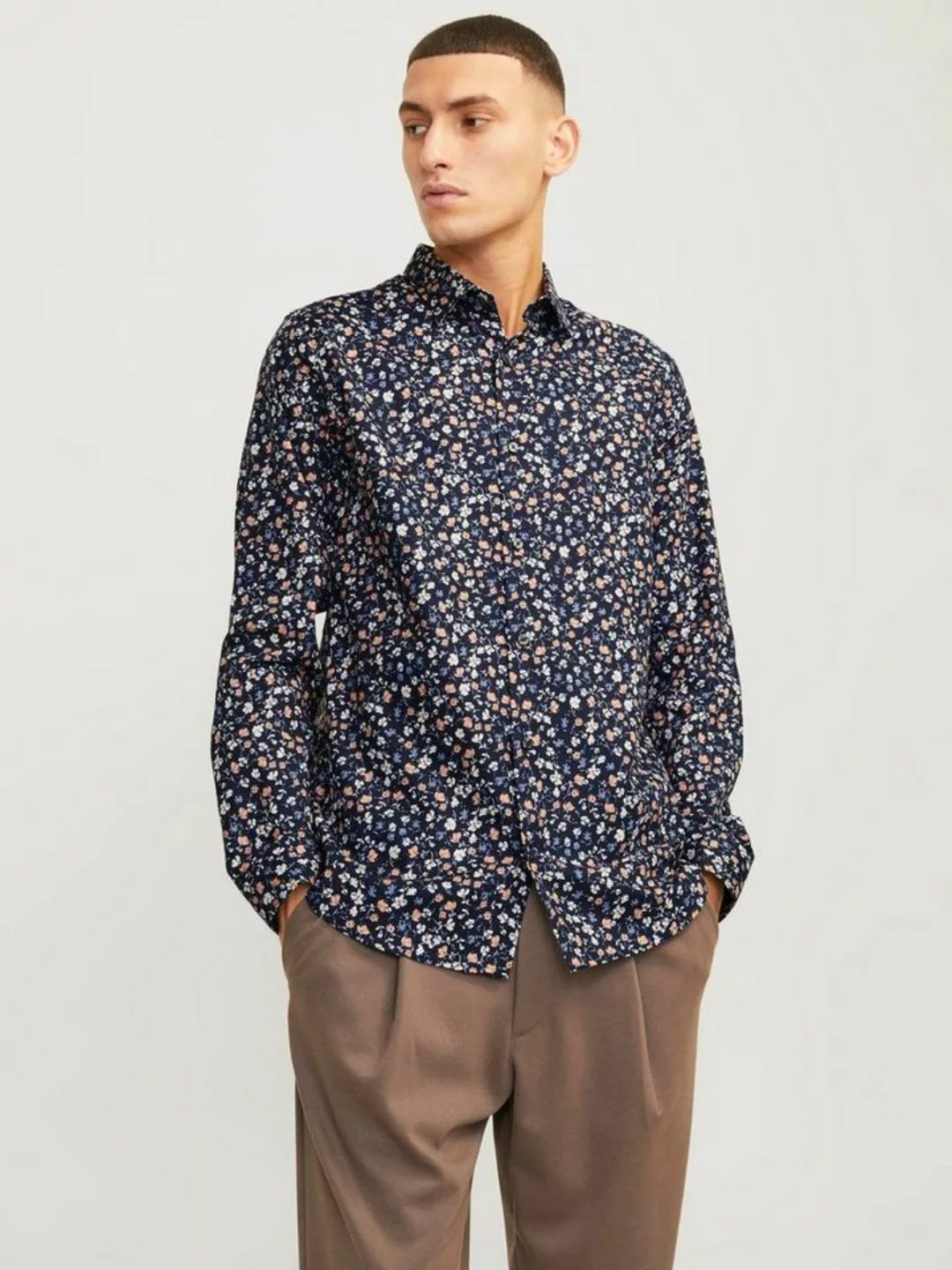 Jack & Jones Langarmhemd JPRBLANORDIC PRINT SHIRT L/S SN günstig online kaufen