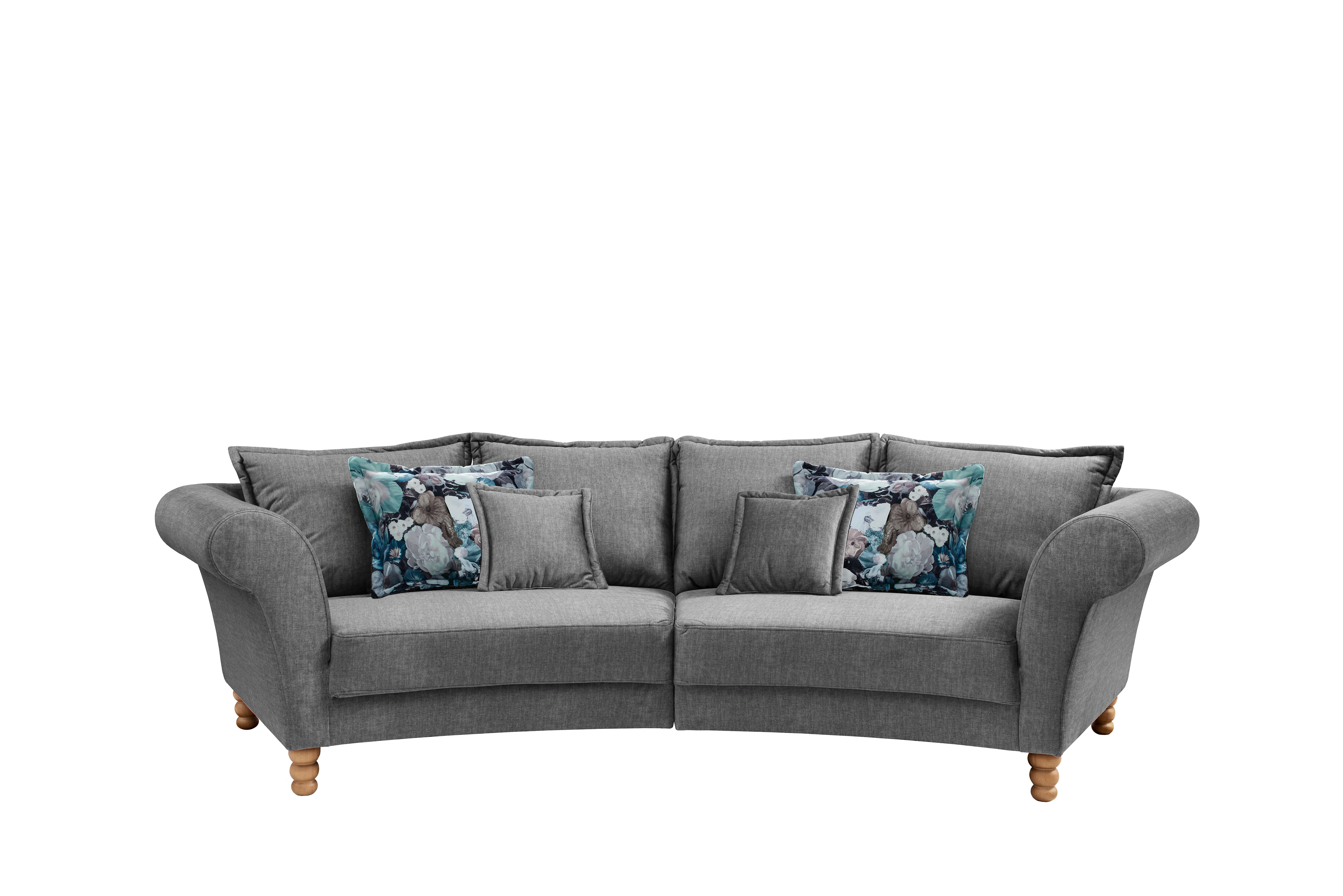 Home affaire Big-Sofa "Tassilo geschwungene Formensprache, bequem, Mega Sof günstig online kaufen
