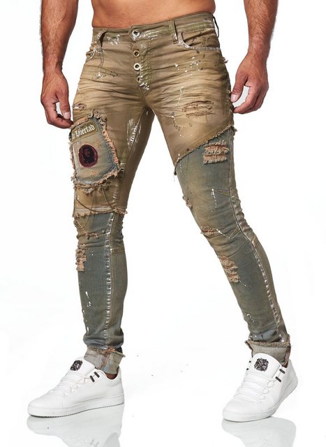 KINGZ Slim-fit-Jeans, in lässigem Design günstig online kaufen